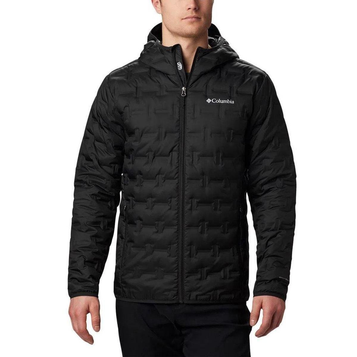 Jaqueta Columbia Delta Ridge Down Masculina - Preto Menor preço em Jaqueta Columbia Delta Ridge Down Masculina - Preto