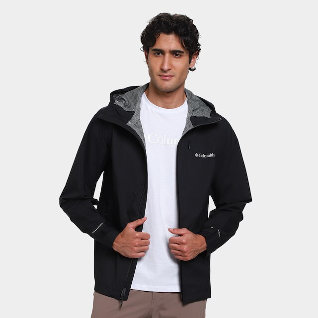 Jaqueta Columbia Rain Trailborne Masculina
