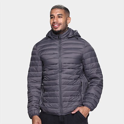 Jaqueta Com Capuz Broken Rules Nylon Masculina - Masculino
