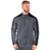 Jaqueta Com Capuz Masculina Esportiva Urban 12176 - Cinza+Preto