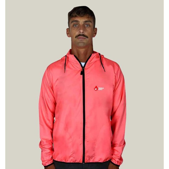 Jaqueta Corta Vento Academia Masculina Repelente a Água WSS Treina