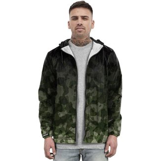 Jaqueta Corta Vento Chess Clothing Camuflado Masculina