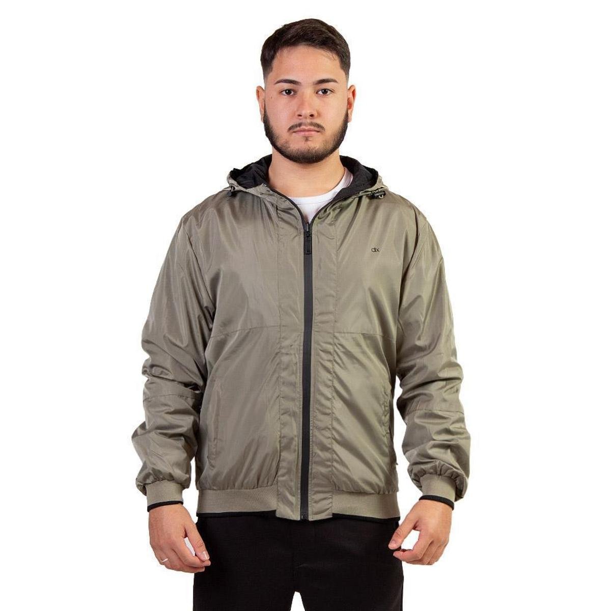 Jaqueta Corta Vento Dupla Face Dixie Masculina 16560150 Verde