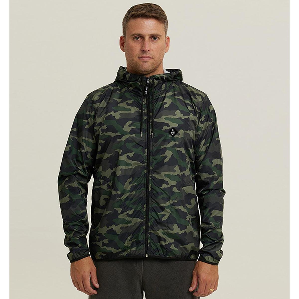 Exército Jaquetas Camufladas Masculinas Camuflada Jaqueta Army Zip
