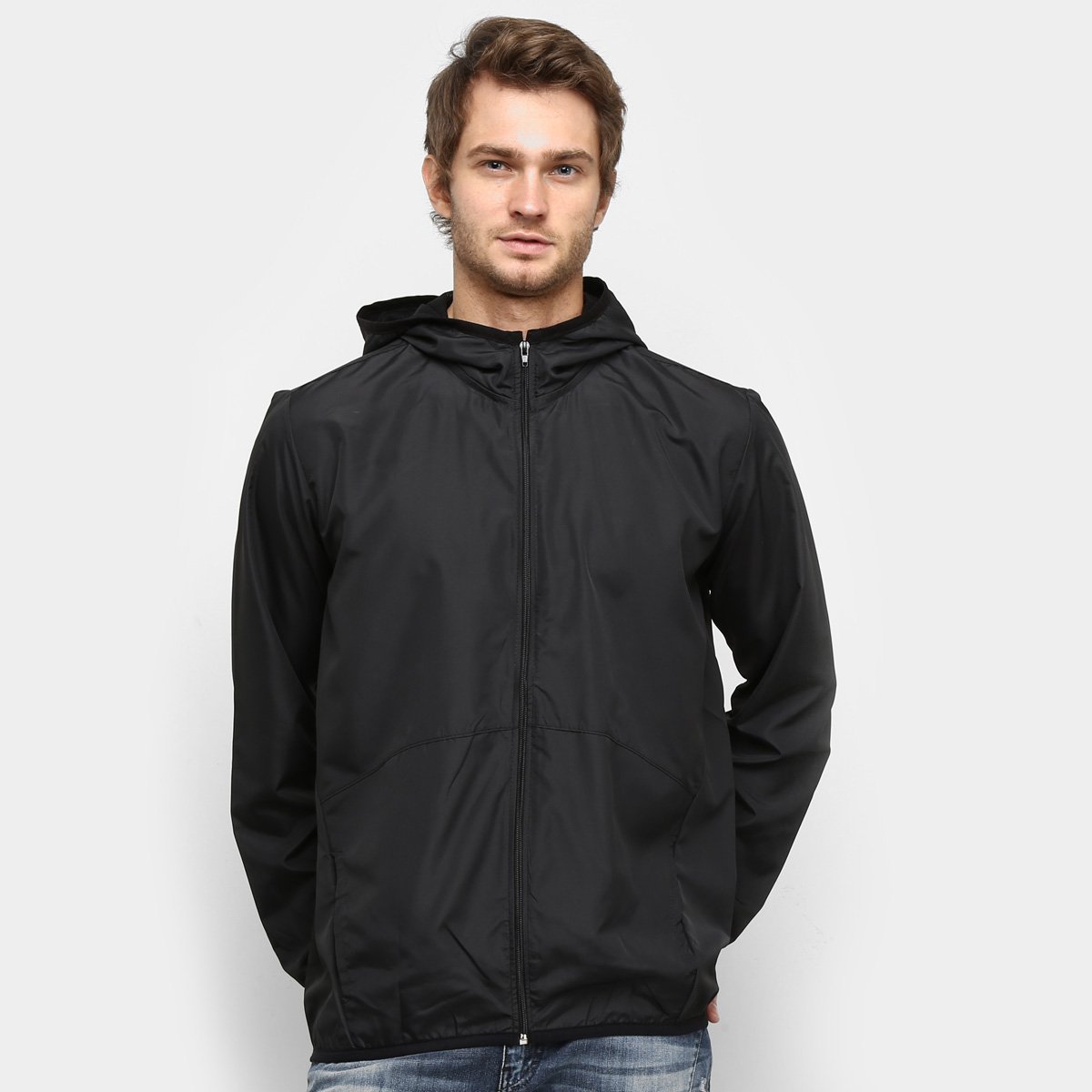 Jaqueta Corta Vento Wall Capuz Basic ll Masculina - Preto é ruim? Jaqueta Corta Vento Wall Capuz Basic ll Masculina - Preto é boa?