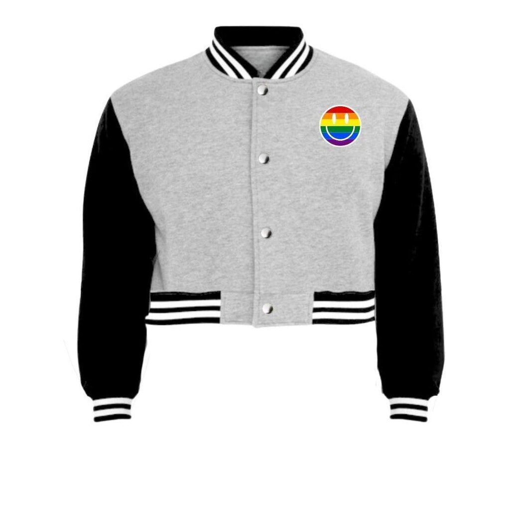Jaqueta Cropped LGBT Feminina Calttony