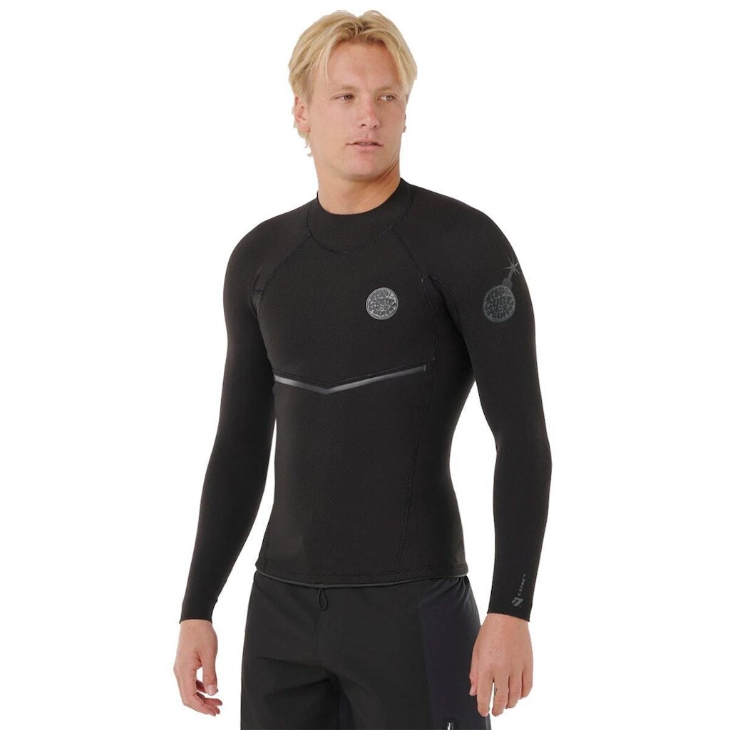 Jaqueta de Neoprene Rip Curl E-Bomb 1.5mm Black Importada