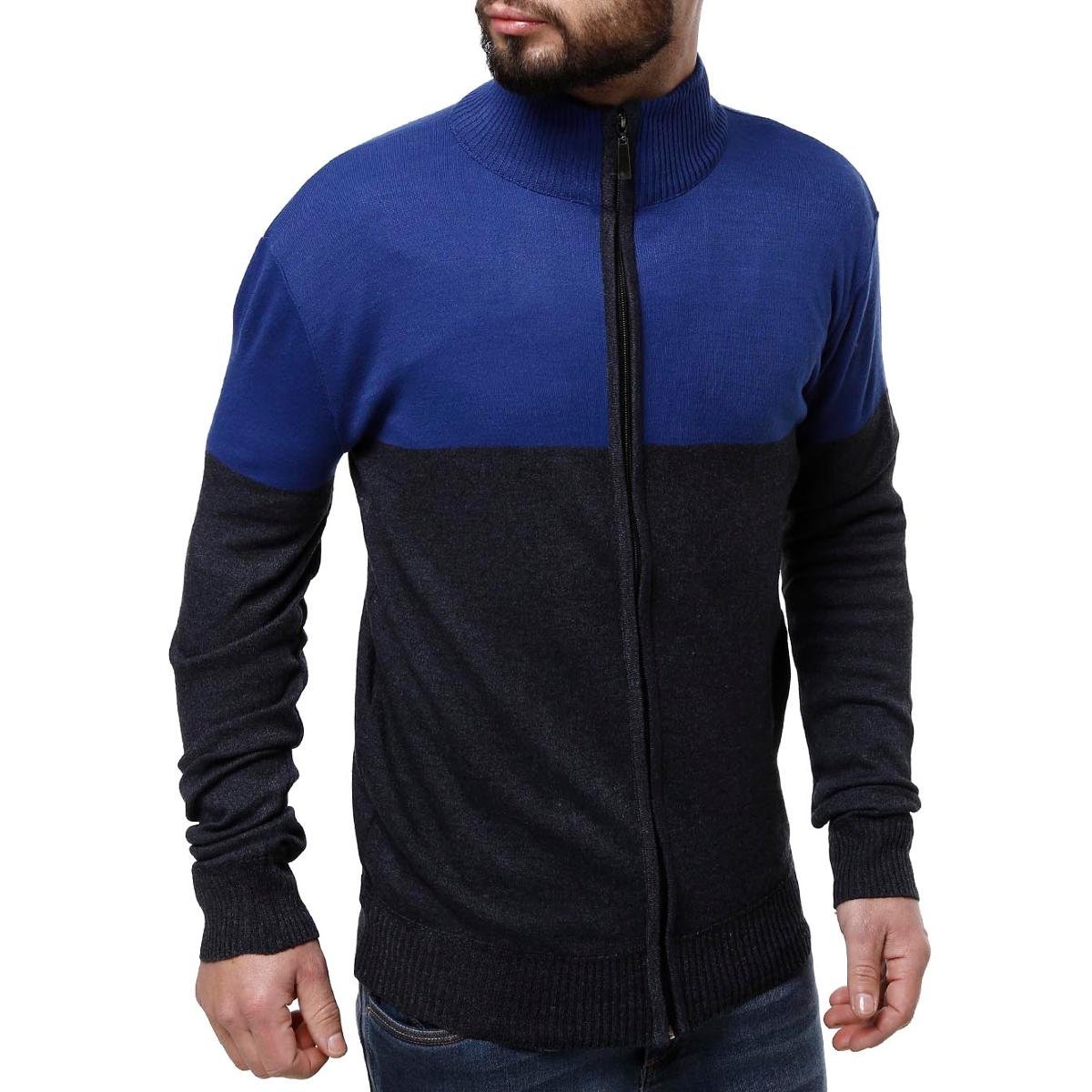 jaqueta tricot masculina