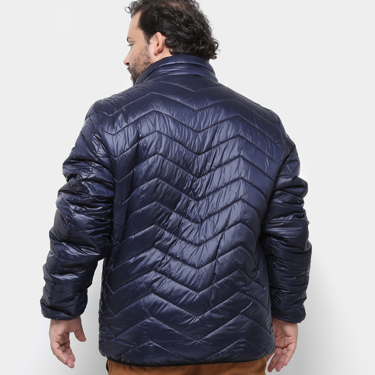 jaqueta nylon masculina plus size