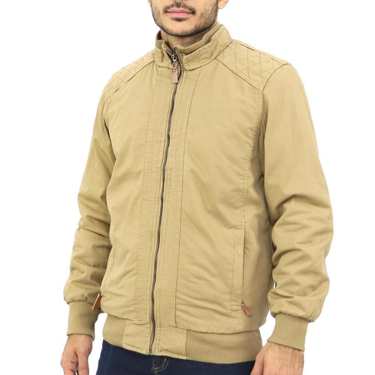 jaqueta sarja forrada masculina
