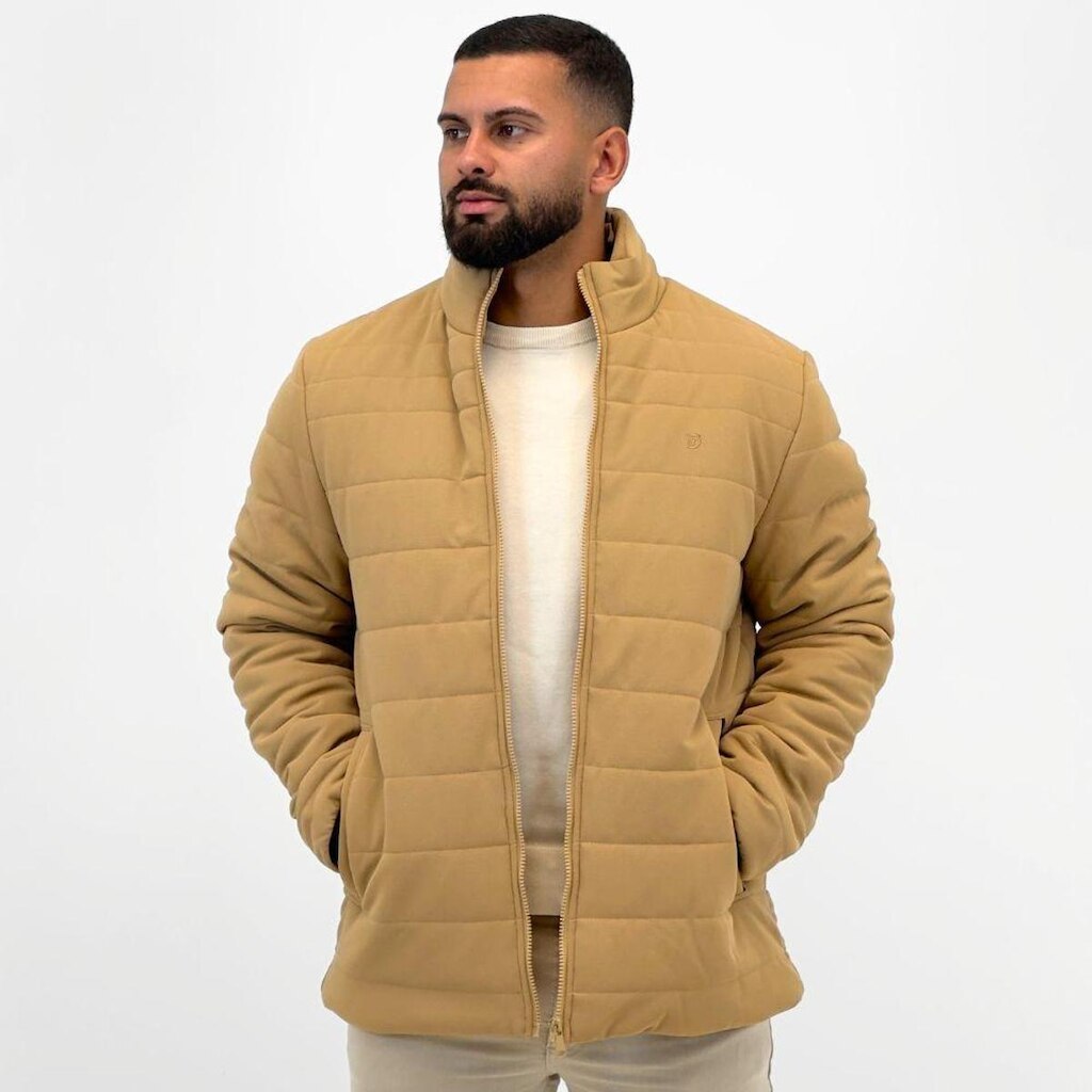Jaqueta Dyordhana Puffer em Tecido com Zíper Masculina