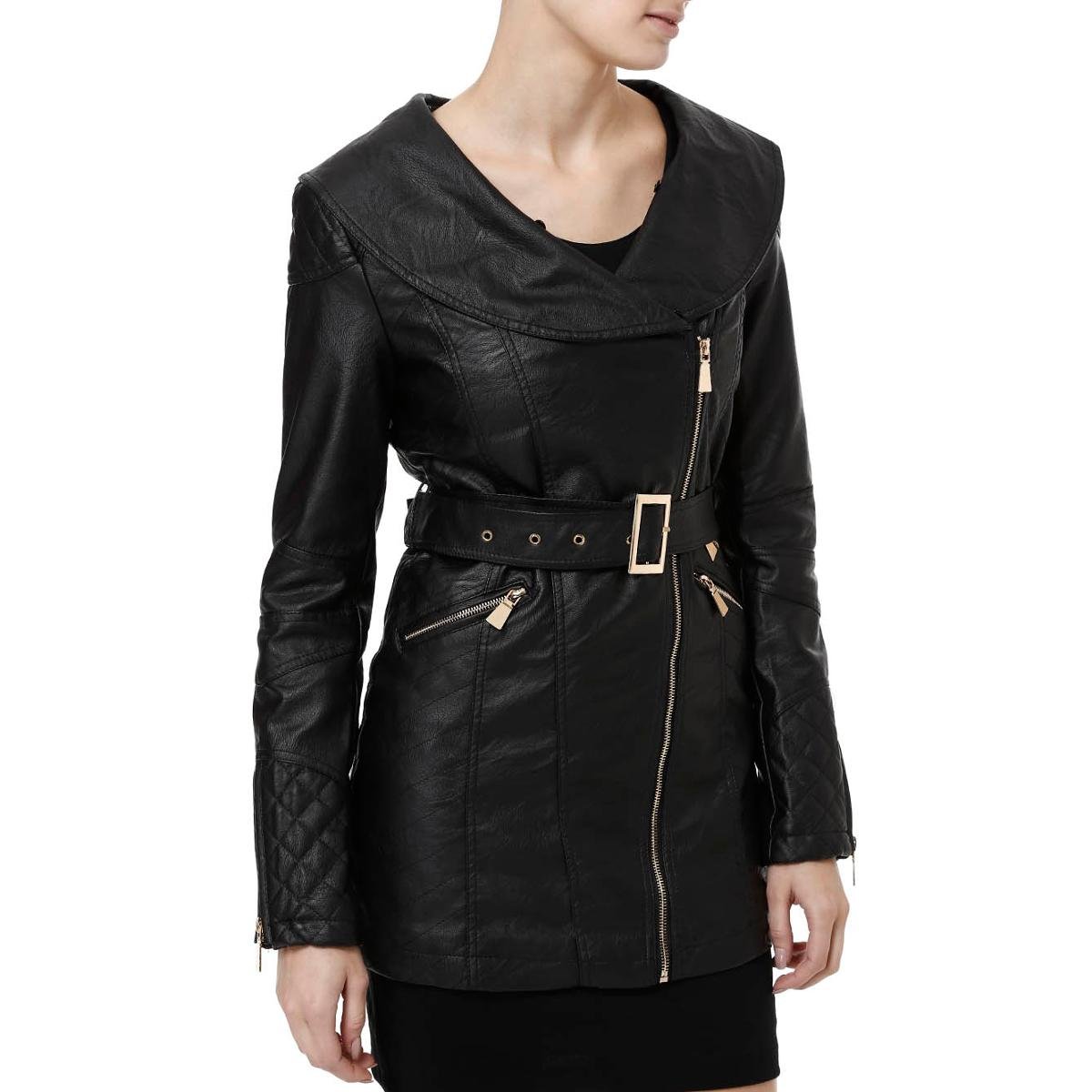 jaqueta de rock feminina