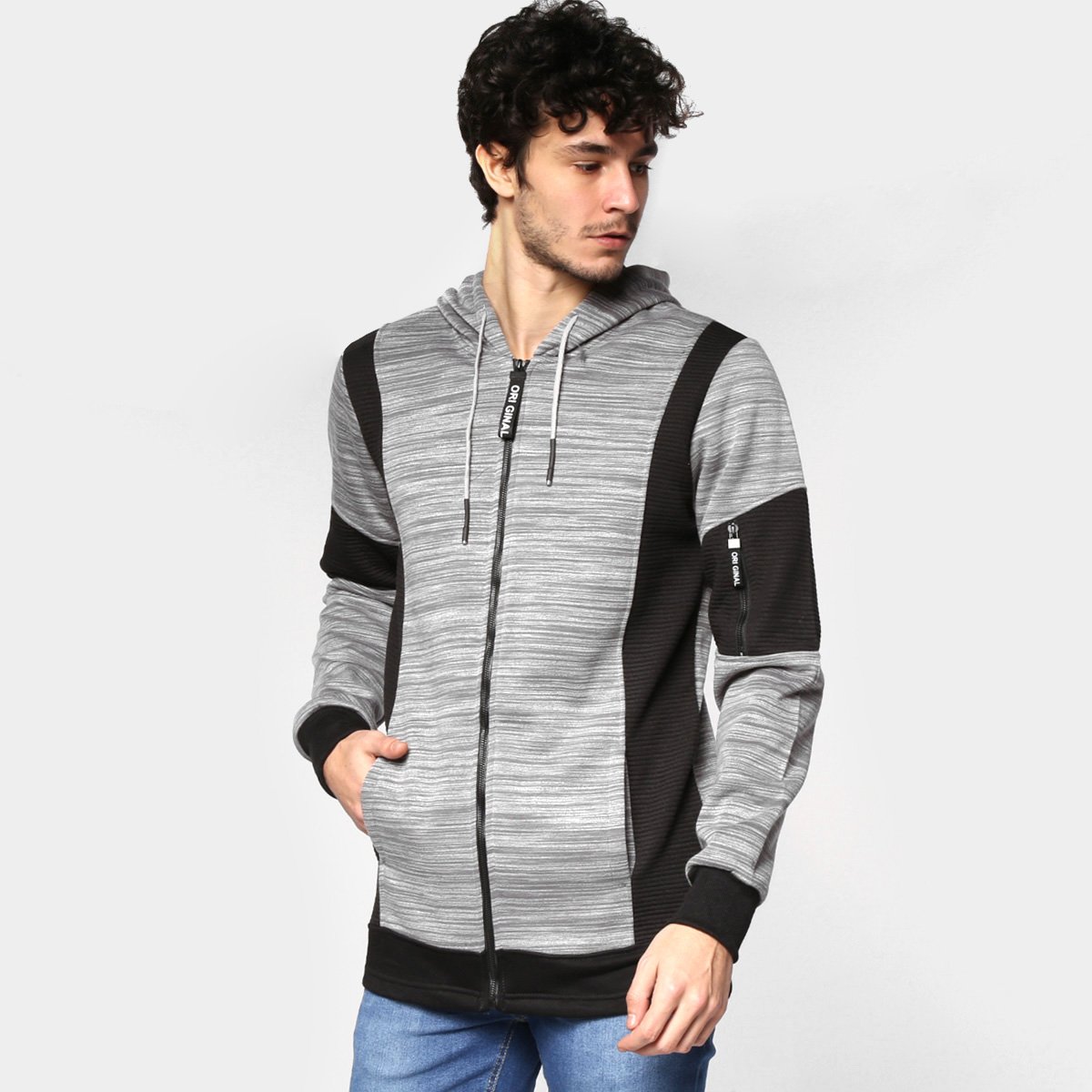 Jaqueta Eagle Rock Moletom Masculina - Cinza é ruim? Jaqueta Eagle Rock Moletom Masculina - Cinza é boa?