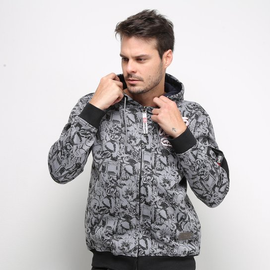 Jaqueta Ecko Rock Masculina - Cinza