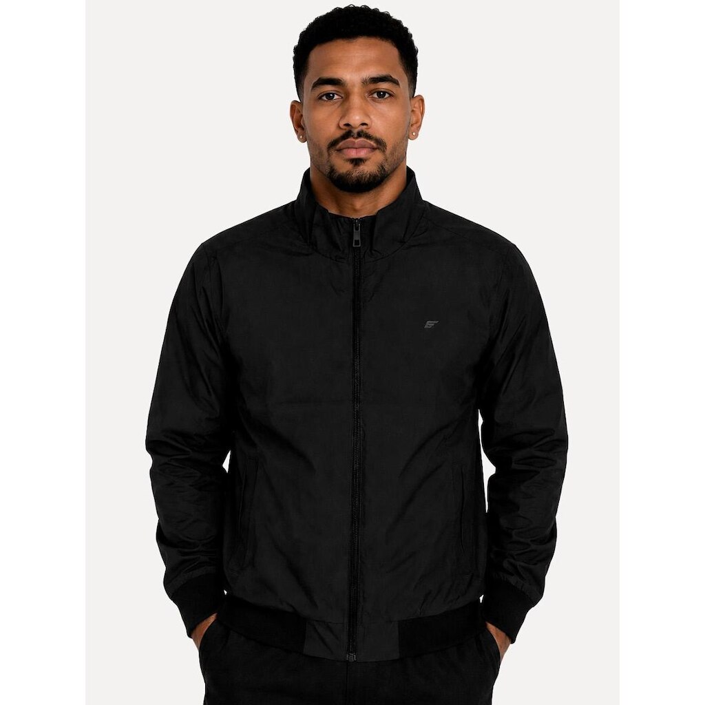Jaqueta Ellus Masculina Tech Bomber Preta