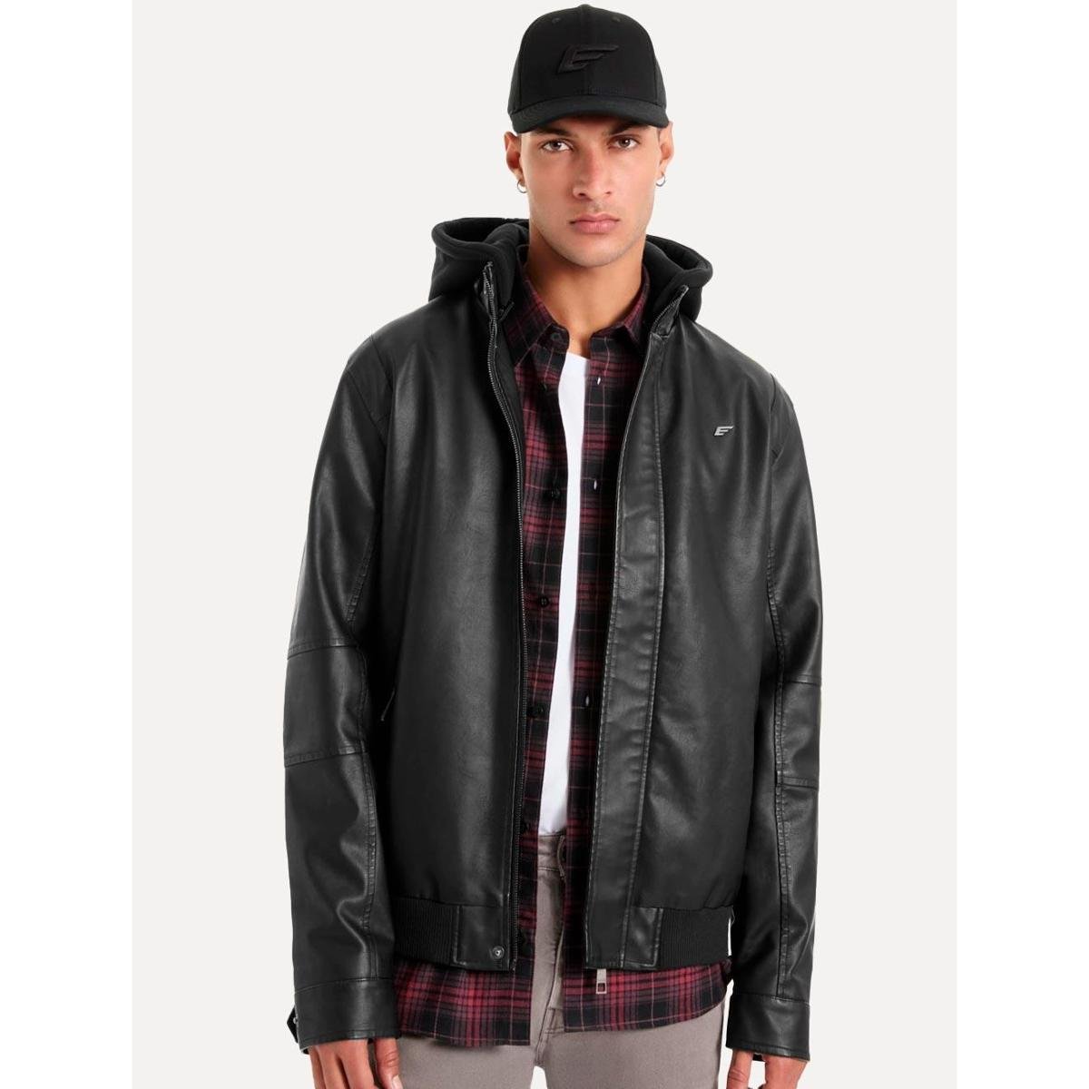 Leather Jaqueta Ellus Masculina Dupla Face Jaquetas Jeans Jaqueta