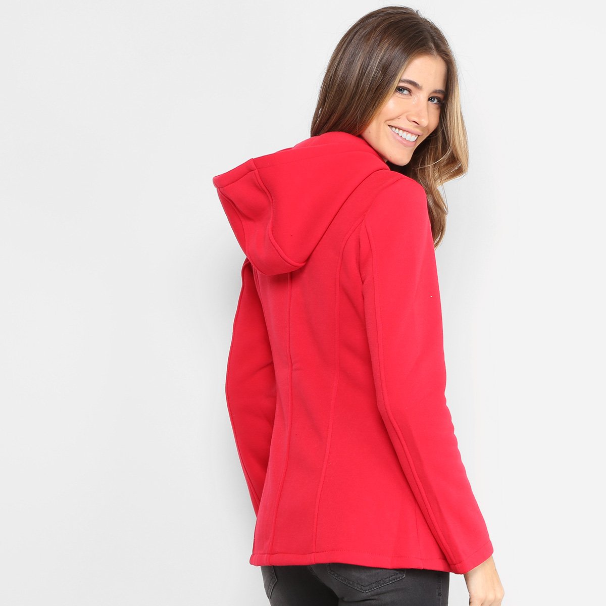 casaco facinelli vermelho