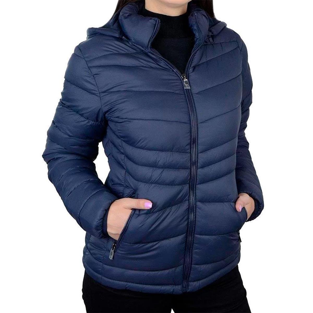 Jaqueta Facinelli Microfibra Puffer Feminina 620228 Marinho - Marinho Menor preço em Jaqueta Facinelli Microfibra Puffer Feminina 620228 Marinho - Marinho
