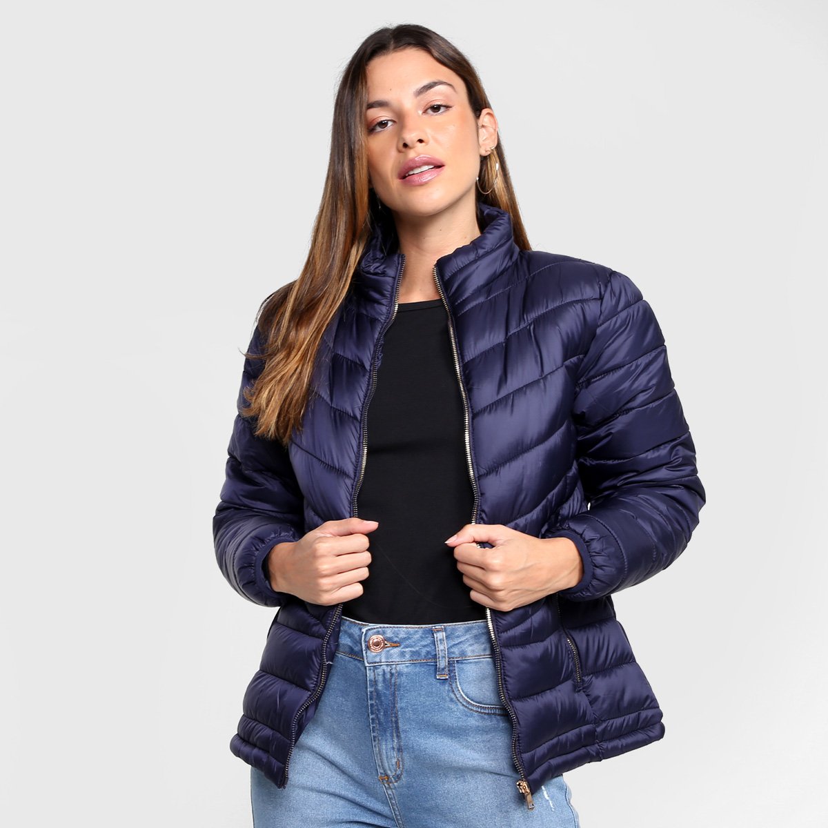 Jaqueta Facinelli Puffer Feminina - Marinho é ruim? Jaqueta Facinelli Puffer Feminina - Marinho é boa?