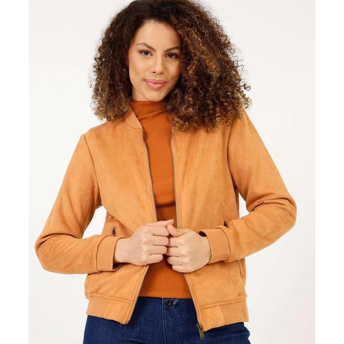 Casaco Feminina Marisa Casacos Jaqueta Feminina Puffer Bolsos