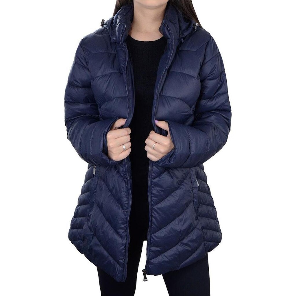 Jaqueta Feminina City Lady By Mooncity Azul Marinho - 628029