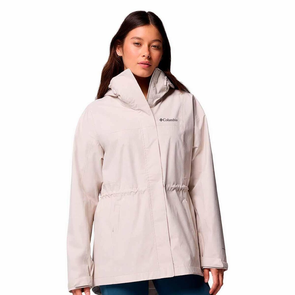 Jaqueta Feminina Columbia Hikebound II Long Impermeável