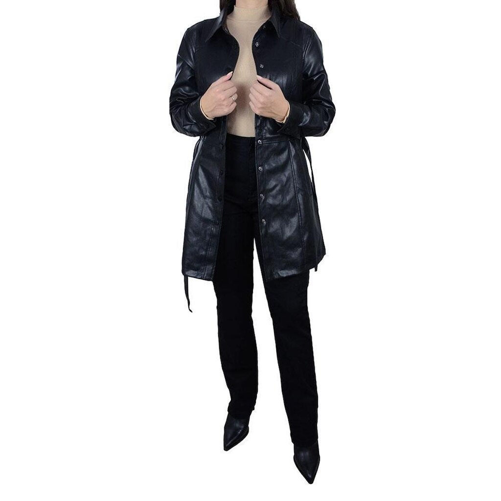 Jaqueta Feminina Facinelli By Mooncity Preta - 640491