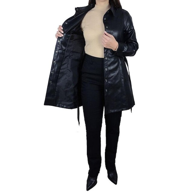 Jaqueta Feminina Facinelli By Mooncity Preta - 640491