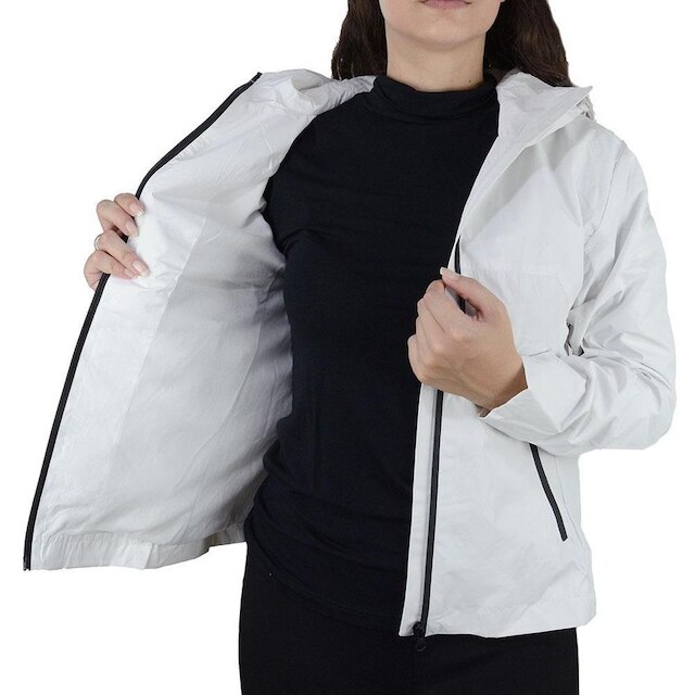 Jaqueta Feminina Pellini Corta Vento Peluciada Branca PL7003