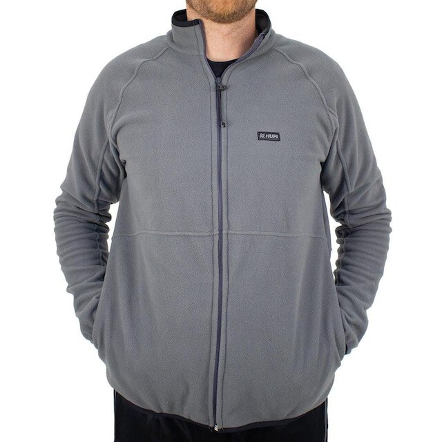 Jaqueta Fleece HUPI Masculina Grafite
