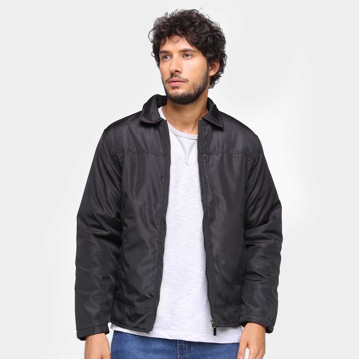 Jaqueta Giorgio Bianco Básica Masculina - Preto é ruim? Jaqueta Giorgio Bianco Básica Masculina - Preto é boa?