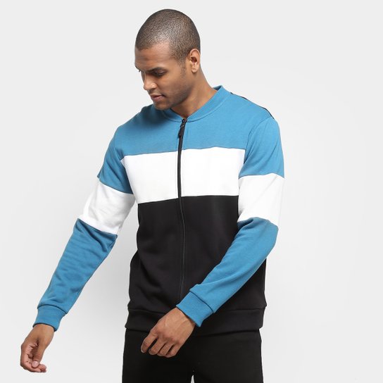 Jaqueta Gonew Color Masculina - Azul+Preto