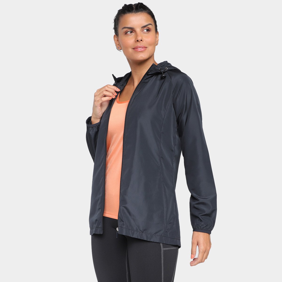 Jaqueta Gonew Windbreaker Packable Feminina - Preto é ruim? Jaqueta Gonew Windbreaker Packable Feminina - Preto é boa?