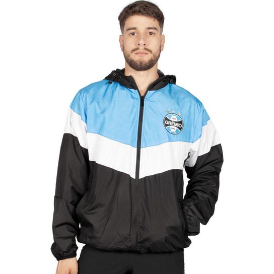 Jaqueta Grêmio Quebra Vento Print Masculino Zattini