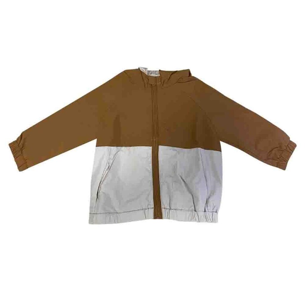Jaqueta Hering Kids Infantil Menino Marrom/Off White