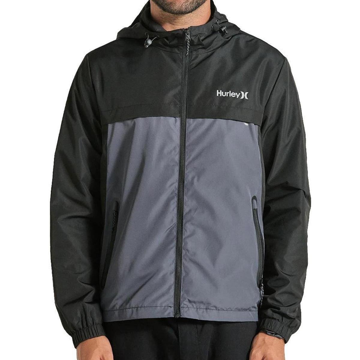 Hurley Masculino Casaco Impermeavel Hurley Jaquetas-e-casacos