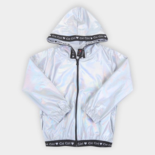 Jaqueta Infantil Costão Future Girl Feminina - Branco