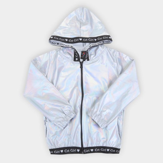 Jaqueta Infantil Costão Future Girl Feminina - Branco