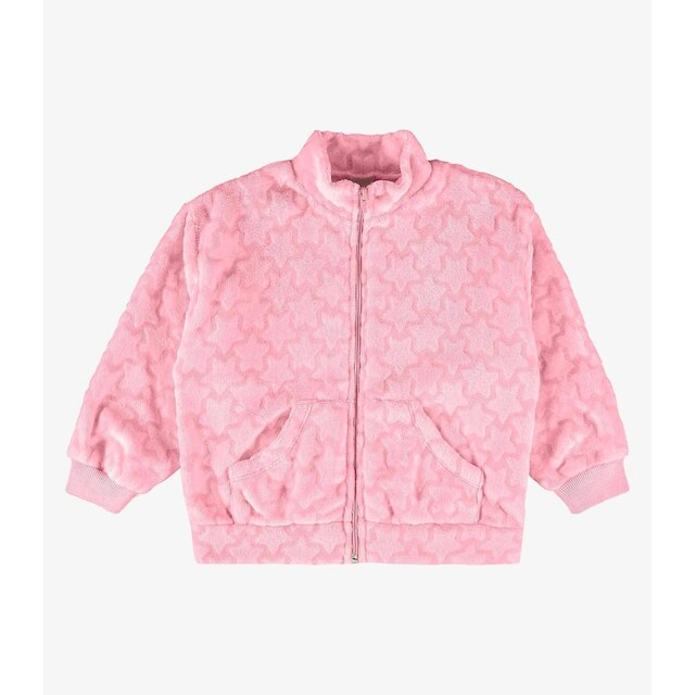 Jaqueta Infantil Pelinho Rovi Kids Rosa