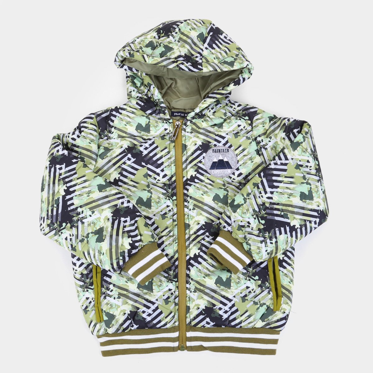 Jaqueta Infantil Plural Kids Puffer Com Capuz Masculina - Verde é ruim? Jaqueta Infantil Plural Kids Puffer Com Capuz Masculina - Verde é boa?