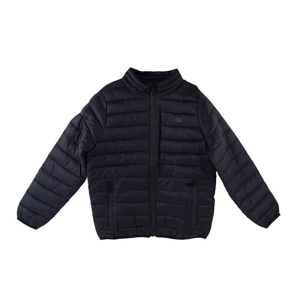 Jaqueta Infanto Juvenil Masculina Ogochi Puffer Preta 027496 Menor preço em Jaqueta Infanto Juvenil Masculina Ogochi Puffer Preta 027496