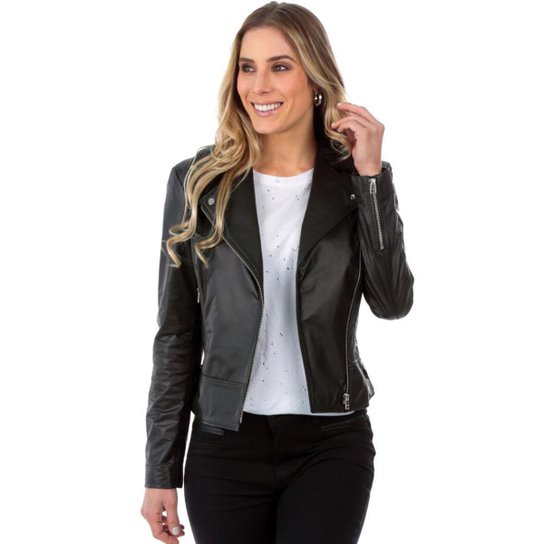Jaqueta Javali de Couro Perfecto
