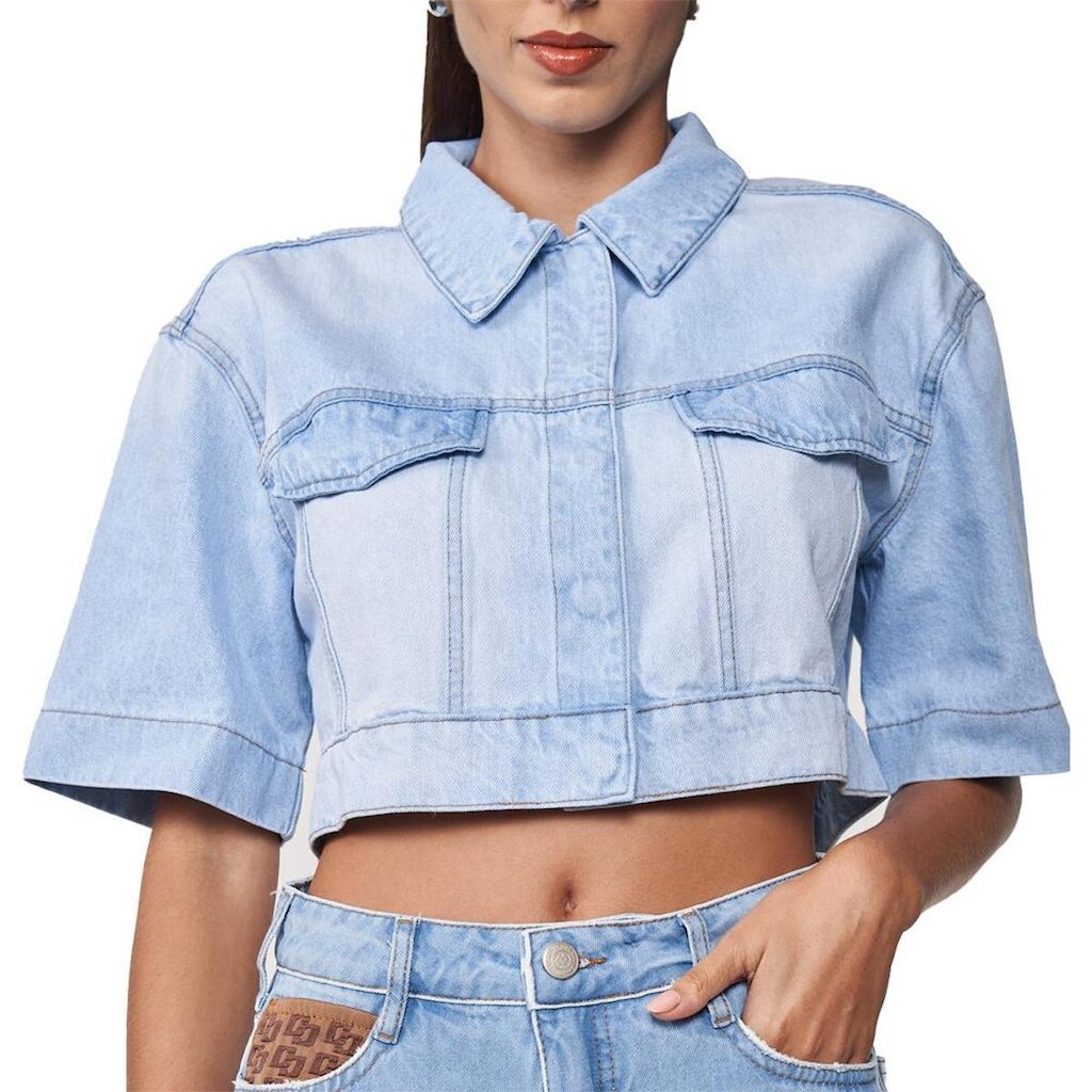 Jaqueta Jeans Colcci Feminino