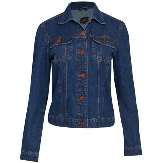 Jaqueta Jeans Feminina Denim Destroyer Jaqueta 3722 Lee Zattini