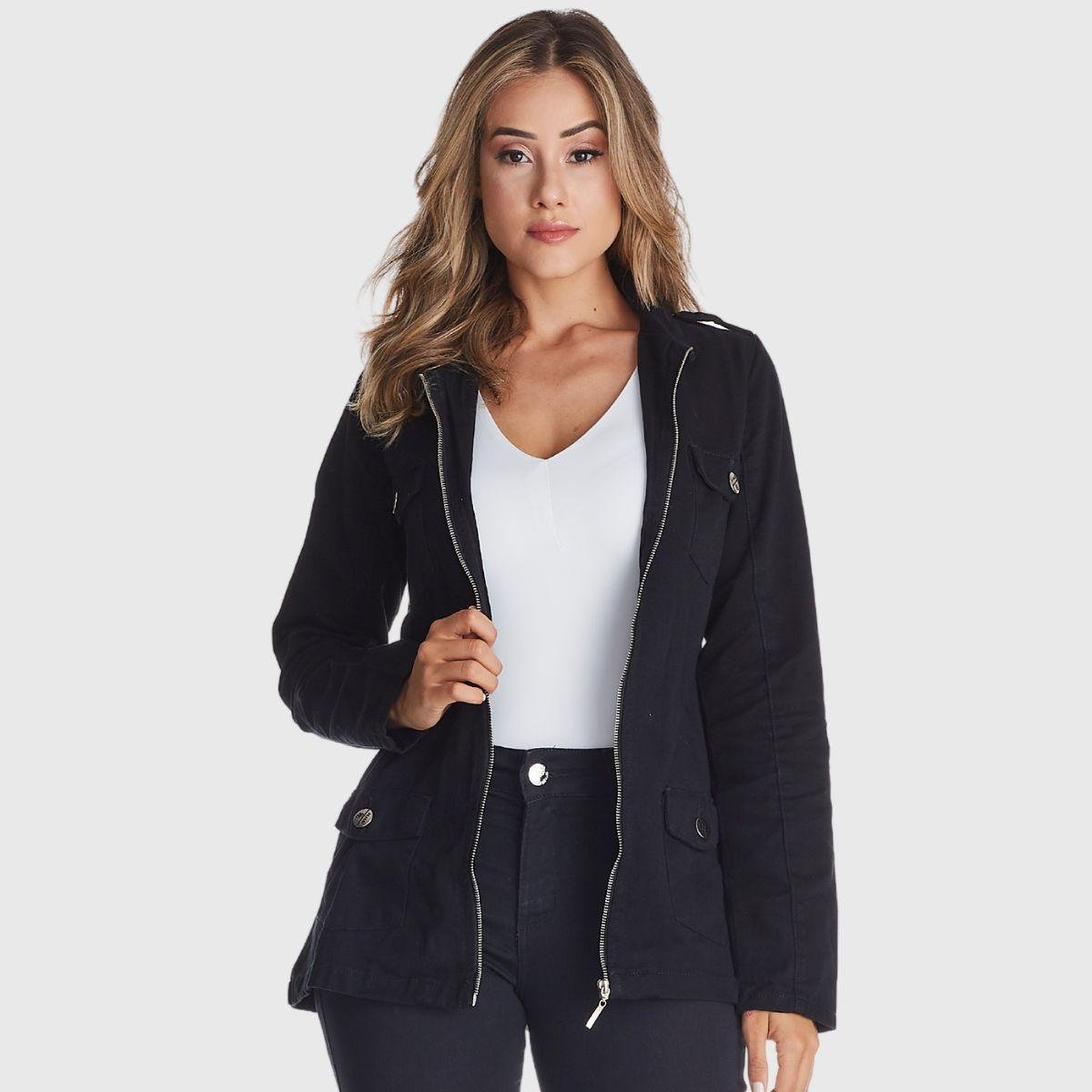 Jaqueta Jeans HNO Jeans Premium Preto é ruim? Jaqueta Jeans HNO Jeans Premium Preto é boa?
