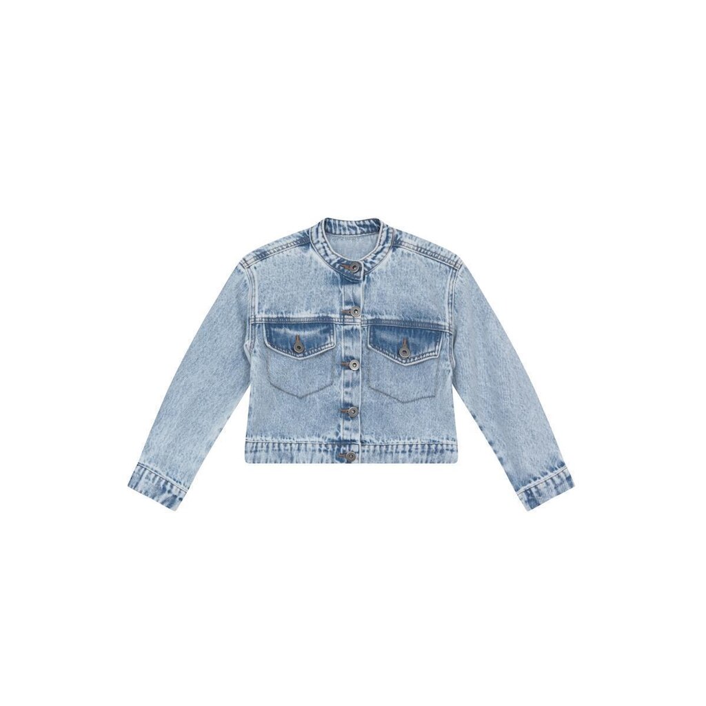 Jaqueta jeans infantil menina Mundi