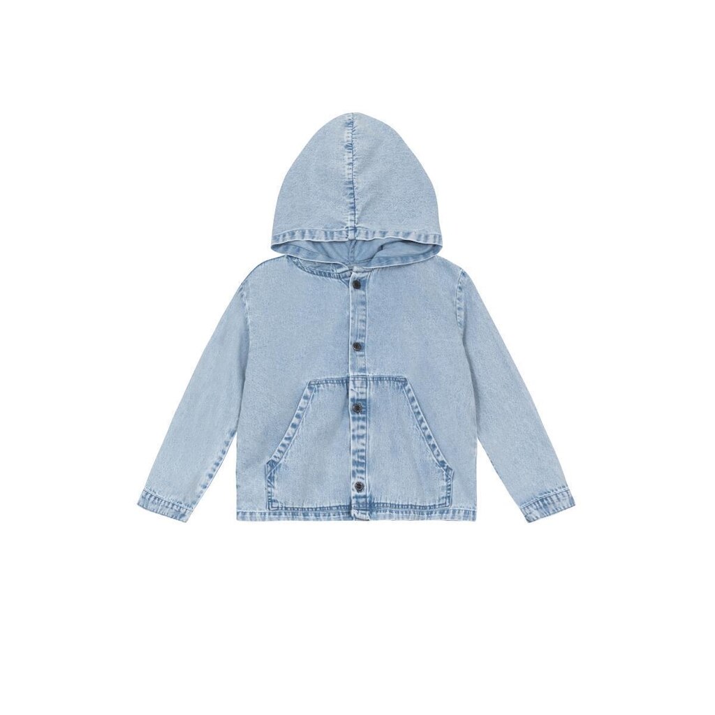 Jaqueta jeans infantil menino Mundi