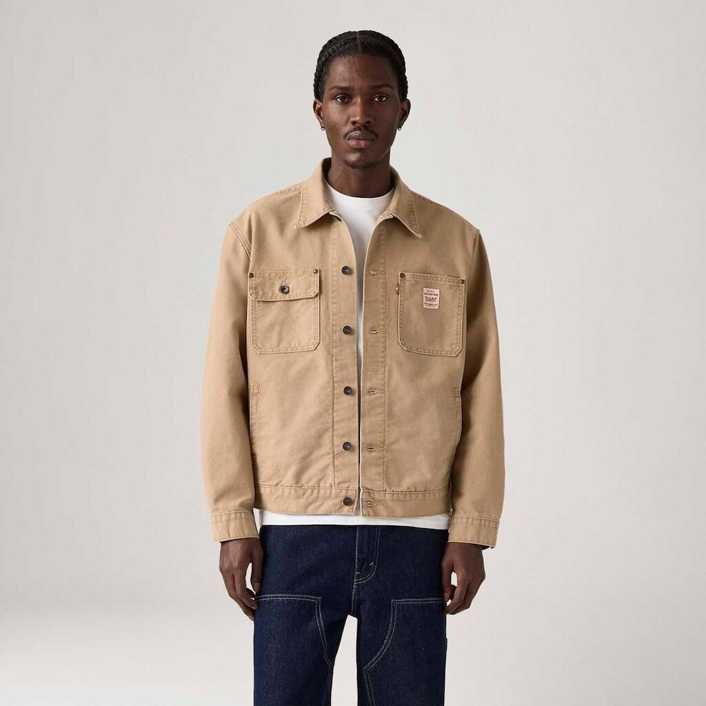 Jaqueta Jeans Levi's Sunrise Trucker Marrom Masculina