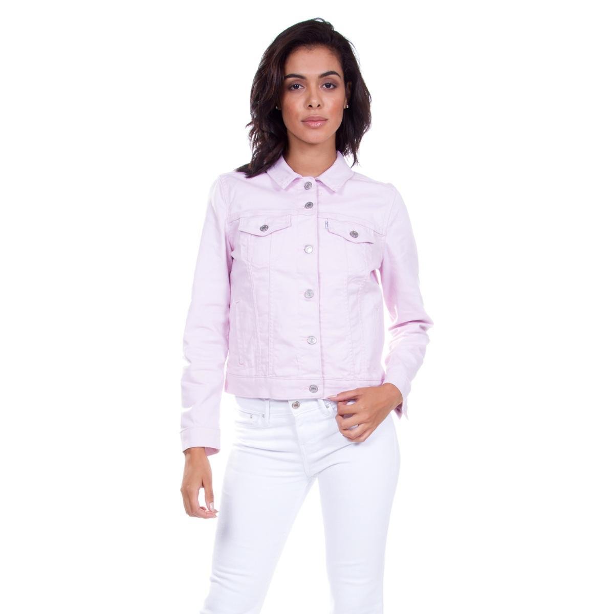 jaqueta jeans levis trucker feminina
