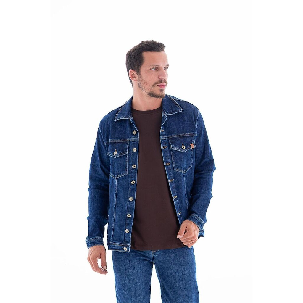 Jaqueta Jeans Masculina Arauto Slim Kaihara
